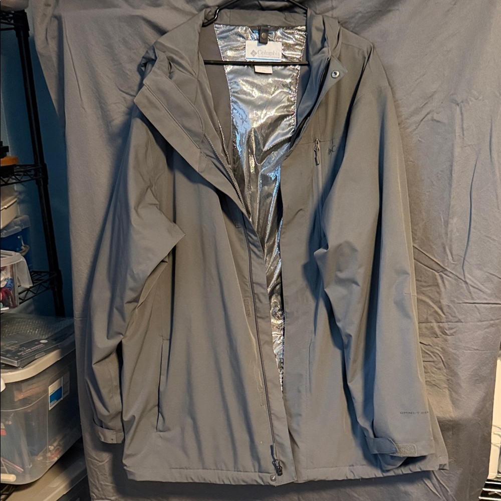 Columbia Interchange Silver Jacket